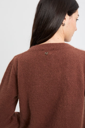 Pullover morbido a maniche lunghe Dixie in misto lana - 7