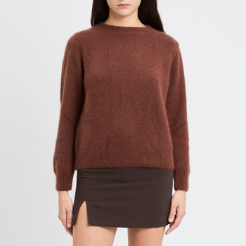 Pullover morbido a maniche lunghe Dixie in misto lana - 8