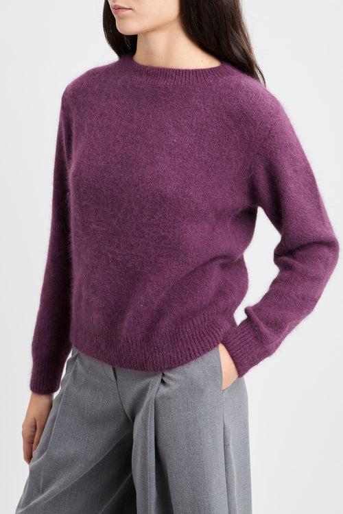 Pullover morbido a maniche lunghe Dixie in misto lana