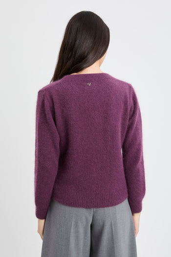 Pullover morbido a maniche lunghe Dixie in misto lana - 6