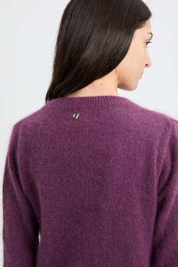 Pullover morbido a maniche lunghe Dixie in misto lana - 7