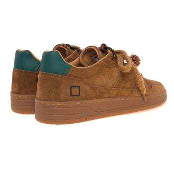 Sneaker D.A.T.E. Court 2.0 in camoscio tinta unita - 3