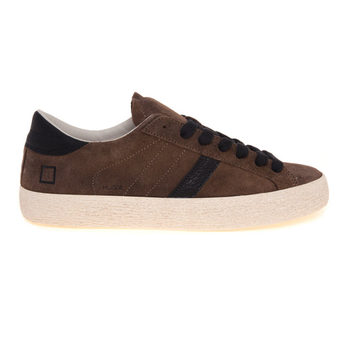 Sneaker D.A.T.E. Hill Low in camoscio