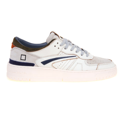 Sneaker D.A.T.E. Torneo in pelle e camoscio