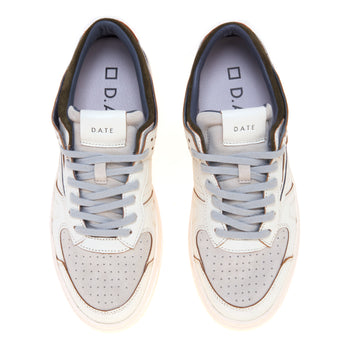 Sneaker D.A.T.E. Torneo in pelle e camoscio - 5