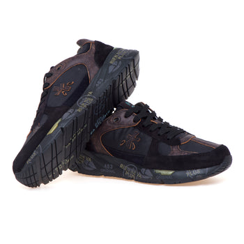 Sneaker Premiata Mase in camoscio e tessuto - 4