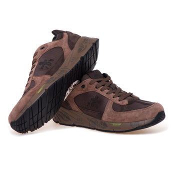 Sneaker Premiata Mase in camoscio e tessuto - 4