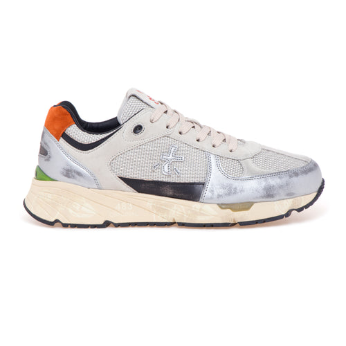 Sneaker Premiata Mase in pelle laminata e tessuto