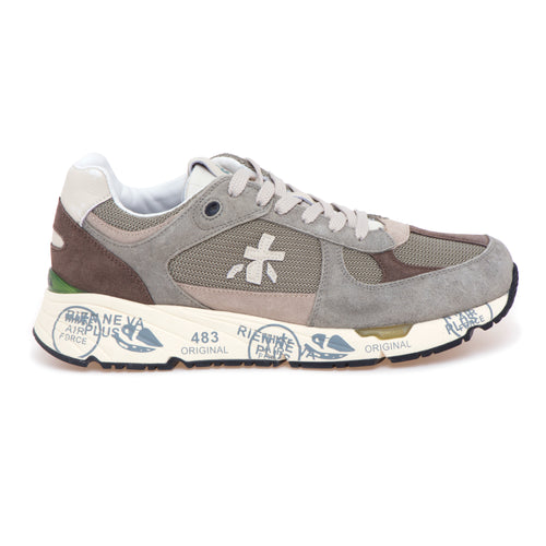 Sneaker Premiata Mase in camoscio e tessuto