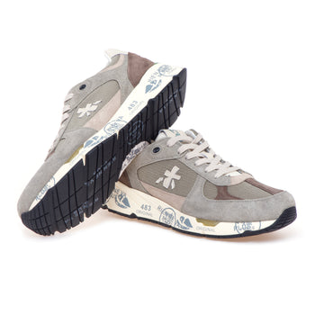 Sneaker Premiata Mase in camoscio e tessuto - 4