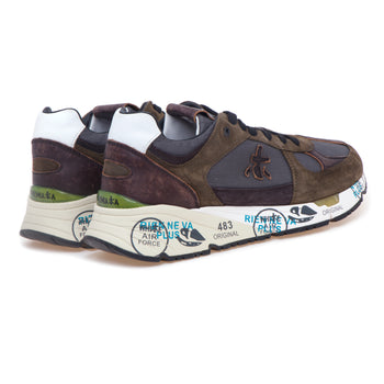 Sneaker Premiata Mase in camoscio e tessuto - 3