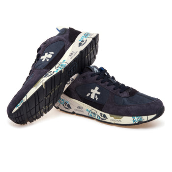 Sneaker Premiata Mase in camoscio e tessuto - 4