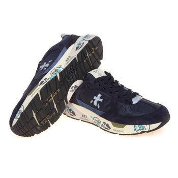 Sneaker Premiata Mase in camoscio e tessuto - 4