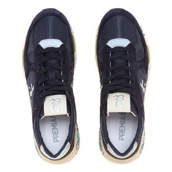 Sneaker Premiata Mase in camoscio e tessuto - 5