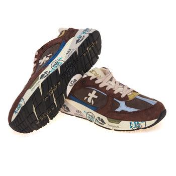 Sneaker Premiata Mase in camoscio e tessuto - 4