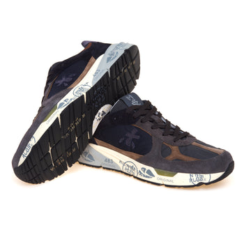 Sneaker Premiata Mase25 in camoscio e tessuto - 4