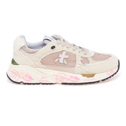 Sneaker Premiata Mase in camoscio e tessuto
