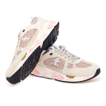 Sneaker Premiata Mase in camoscio e tessuto - 4