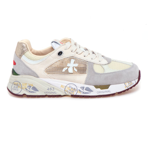Sneaker Premiata Mase in camoscio e tessuto