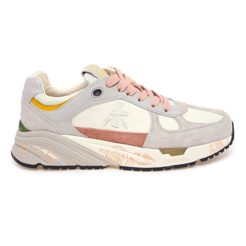 Sneaker Premiata Mase in camoscio e pelle
