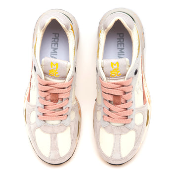 Sneaker Premiata Mase in camoscio e pelle - 5