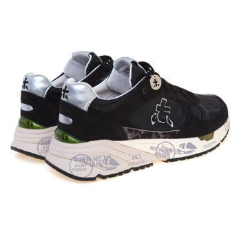 Sneaker Premiata Mase-d in camoscio e tessuto tecnico con inserto maculato - 3