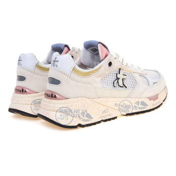 Sneaker Premiata Mase-d in camoscio e tessuto retinato - 3