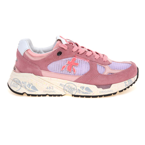 Sneaker Premiata Mase-d in camoscio e tessuto retinato