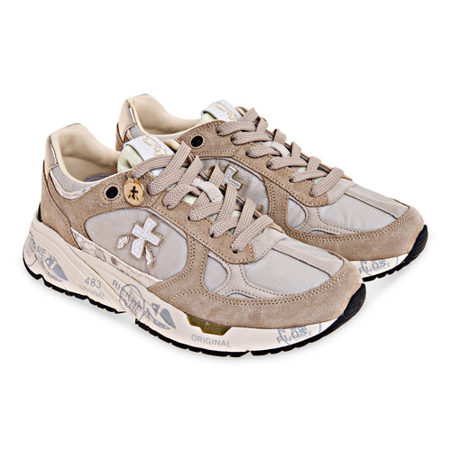 Sneaker Premiata Mase in camoscio e tessuto - 2