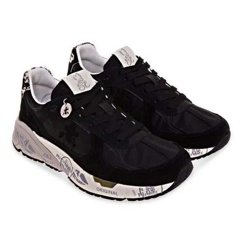 Sneaker Premiata Mase in camoscio e tessuto - 2