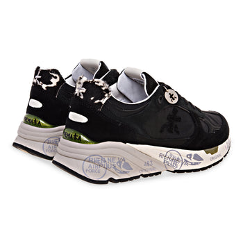 Sneaker Premiata Mase in camoscio e tessuto - 3