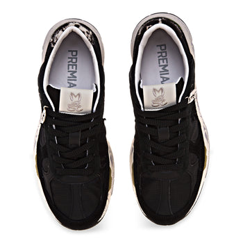 Sneaker Premiata Mase in camoscio e tessuto - 5