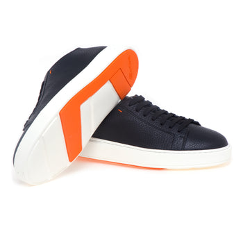 Sneaker Santoni in pelle martellata - 4
