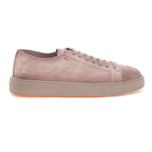 Sneaker Santoni in camoscio supersoft