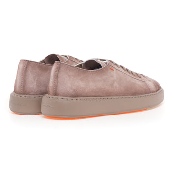 Sneaker Santoni in camoscio supersoft - 3