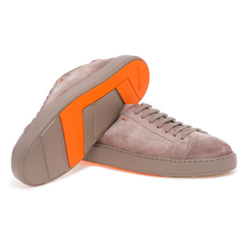 Sneaker Santoni in camoscio supersoft - 4
