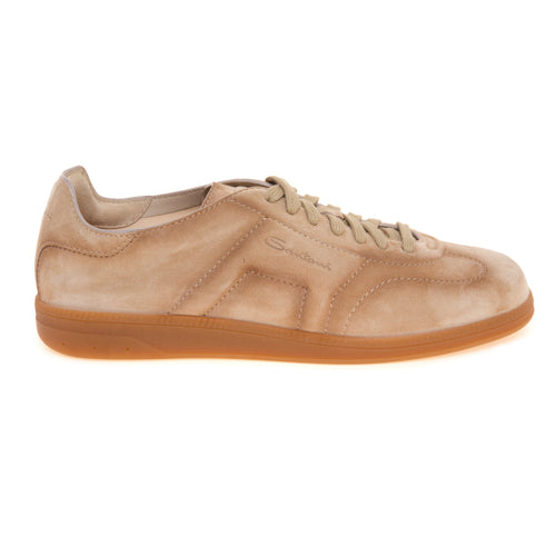 Sneaker Santoni DBS Olympic in camoscio anticato