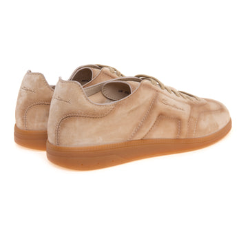 Sneaker Santoni DBS Olympic in camoscio anticato - 3