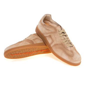 Sneaker Santoni DBS Olympic in camoscio anticato - 4