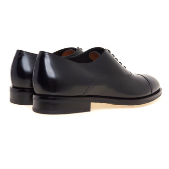 Stringara Santoni in pelle spazzolata con suola in gomma e costruzione Good Year - 3