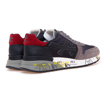 Sneaker Premiata Mick in camoscio e tessuto - 3