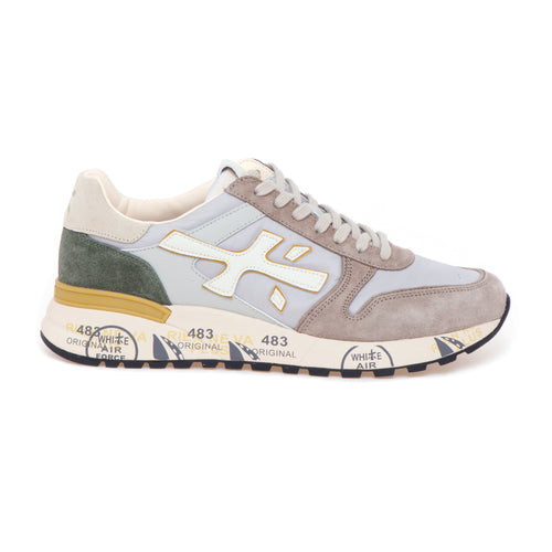 Sneaker Premiata Mick in camoscio e tessuto