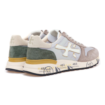 Sneaker Premiata Mick in camoscio e tessuto - 3