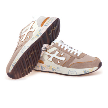 Sneaker Premiata Mick in camoscio e tessuto - 4