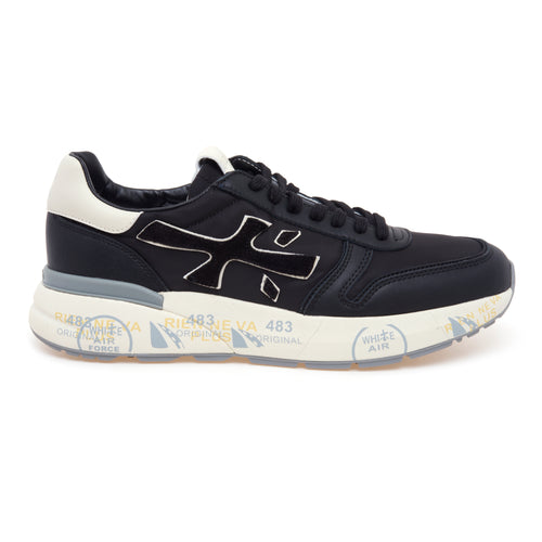 Sneaker Premiata Mick in camoscio e tessuto