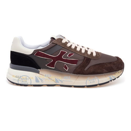 Sneaker Premiata Mick in camoscio e tessuto