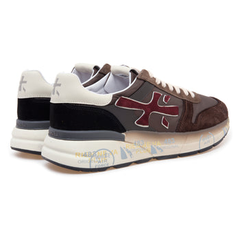 Sneaker Premiata Mick in camoscio e tessuto - 3