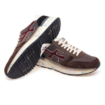 Sneaker Premiata Mick in camoscio e tessuto - 4