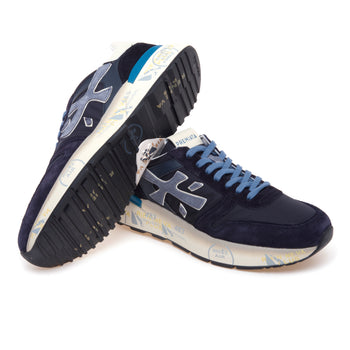 Sneaker Premiata Mick in camoscio e tessuto - 4