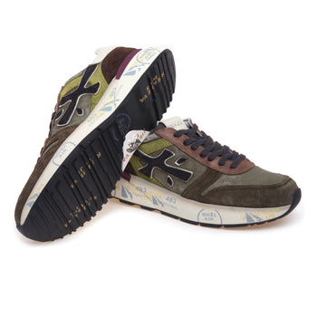 Sneaker Premiata Mick in camoscio e tessuto - 4